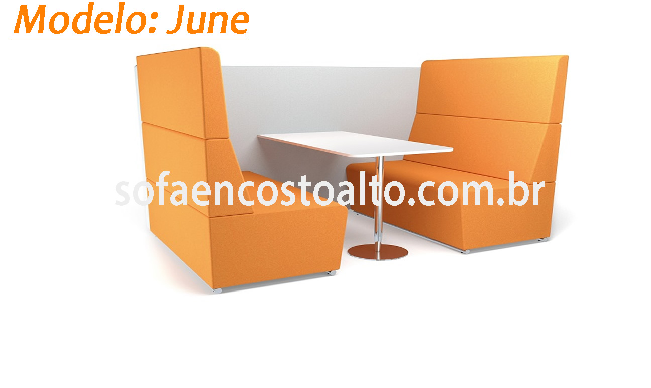 sofá fixo encosto alto na promoção sofá fixo encosto alto